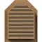 Ekena Millwork Octagonal Top Gable Vent Western Red Cedar Gable Vent w/Brick Mould Face Frame, 16"W x 20"H GVWOT16X2000SFUWR - alternate 2